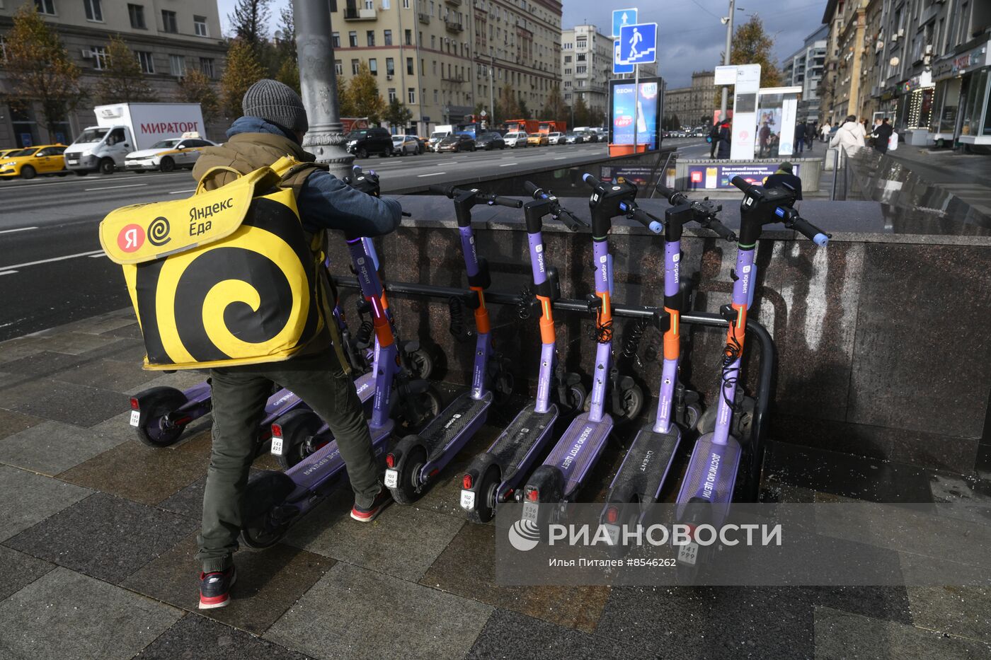 Теплая погода в Москве