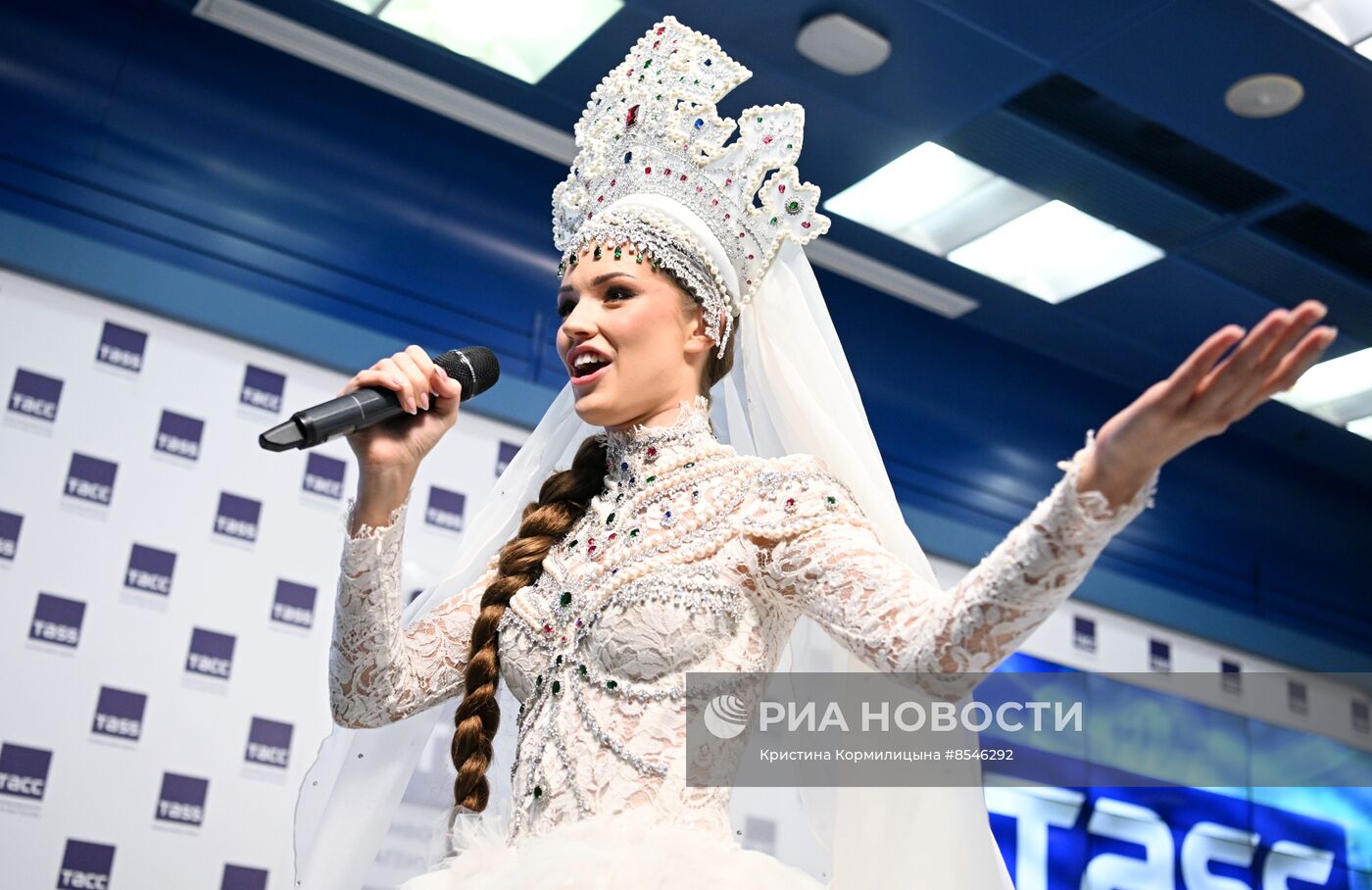 Пресс-конференция "Мисс России - 2023" Маргариты Голубевой