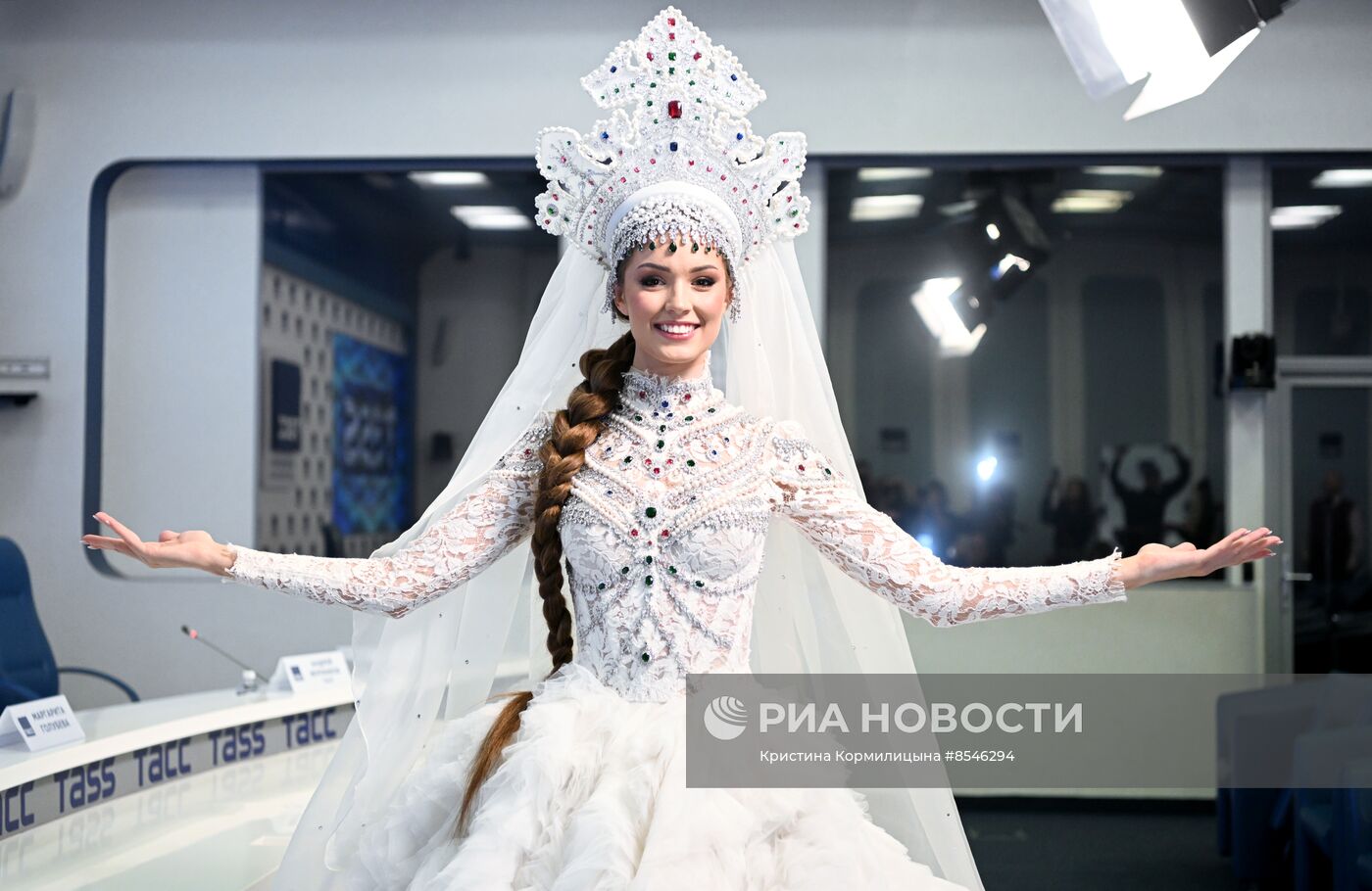 Пресс-конференция "Мисс России - 2023" Маргариты Голубевой
