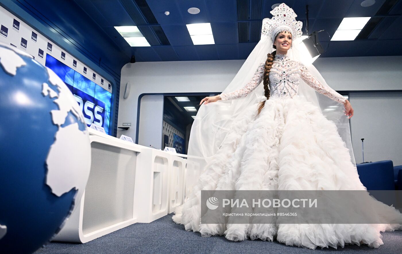 Пресс-конференция "Мисс России - 2023" Маргариты Голубевой