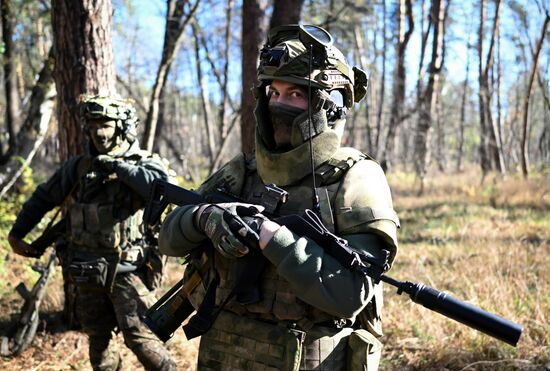 Разведывательный батальон танковой дивизии ЦВО на Краснолиманском направлении