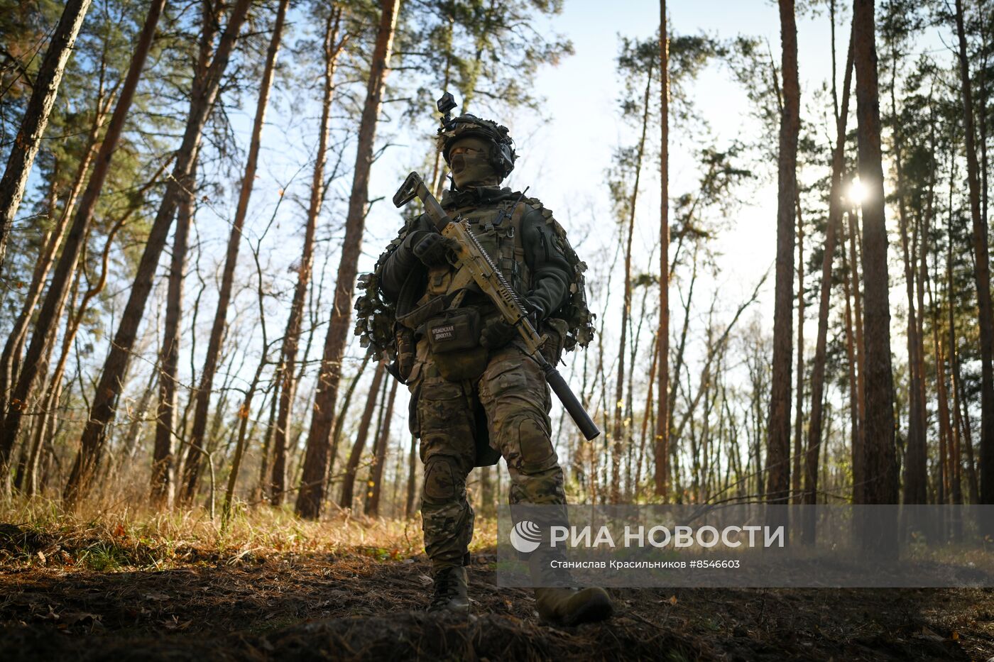 Разведывательный батальон танковой дивизии ЦВО на Краснолиманском направлении