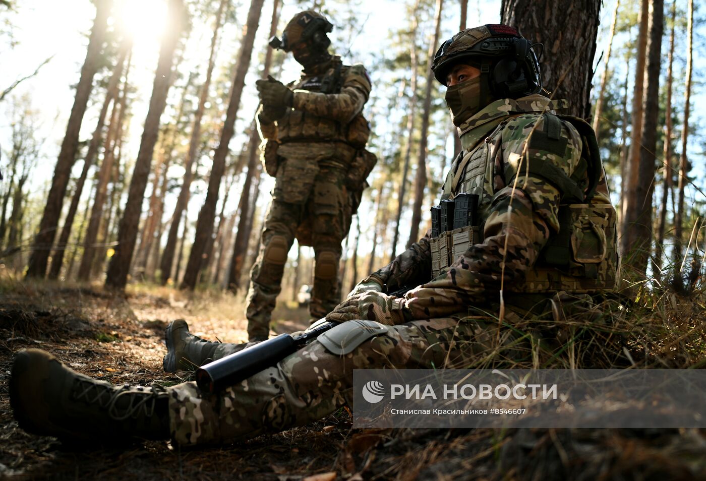 Разведывательный батальон танковой дивизии ЦВО на Краснолиманском направлении