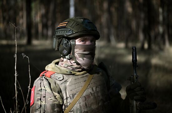 Разведывательный батальон танковой дивизии ЦВО на Краснолиманском направлении