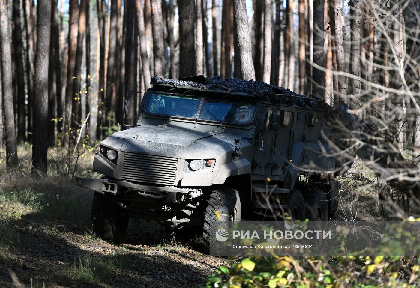 Разведывательный батальон танковой дивизии ЦВО на Краснолиманском направлении