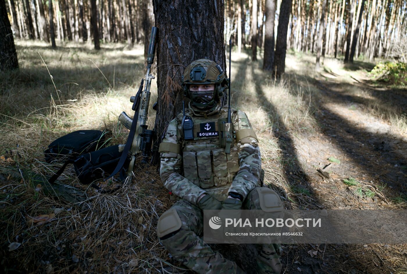 Разведывательный батальон танковой дивизии ЦВО на Краснолиманском направлении