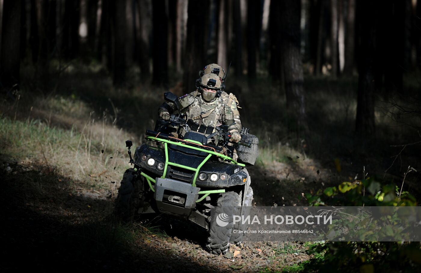 Разведывательный батальон танковой дивизии ЦВО на Краснолиманском направлении