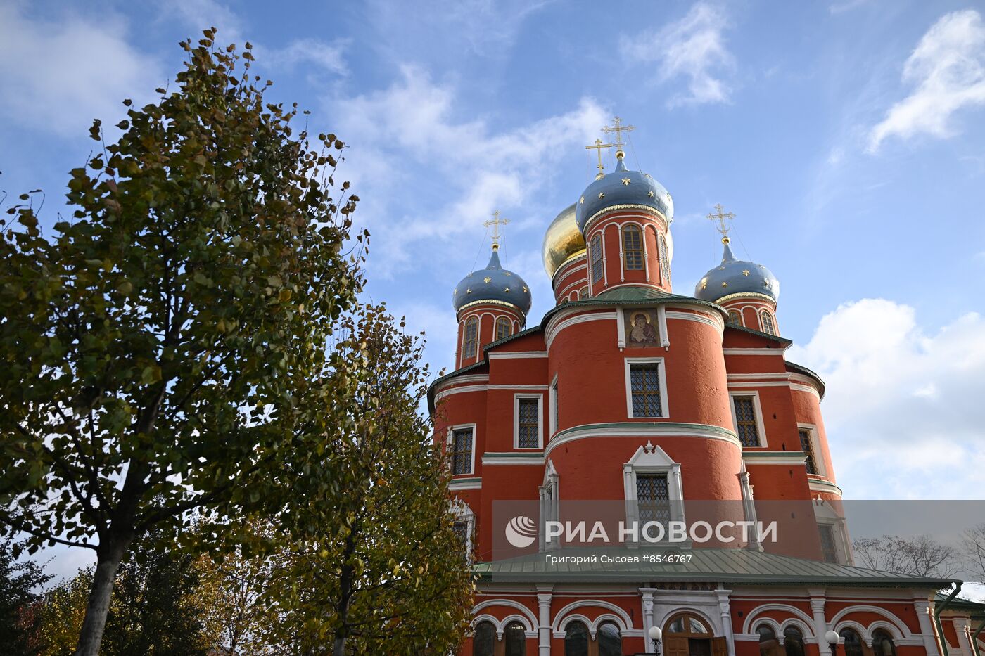 Мэр Москвы С. Собянин посетил Донской ставропигиальный мужской монастырь