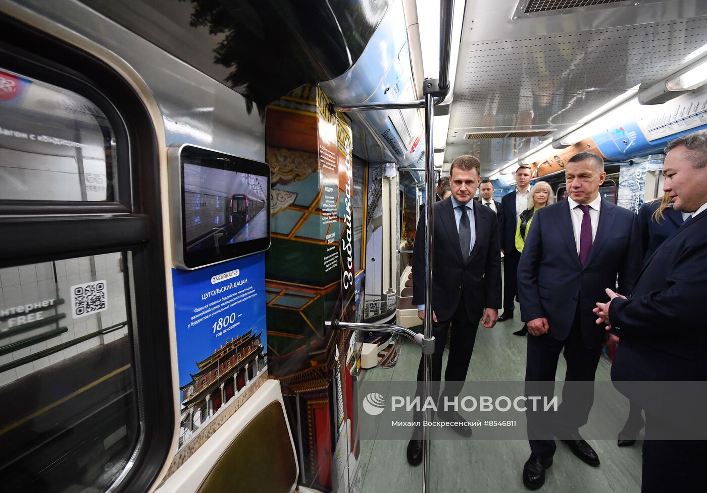 Запуск тематического поезда "Дальневосточный экспресс"