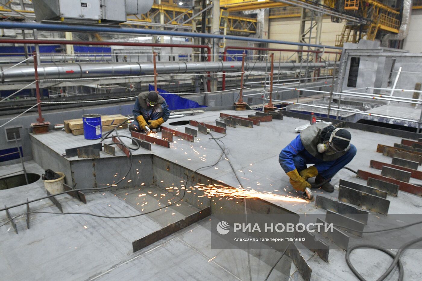 Строительство скоростных катамаранов на Средне-Невском судостроительном заводе