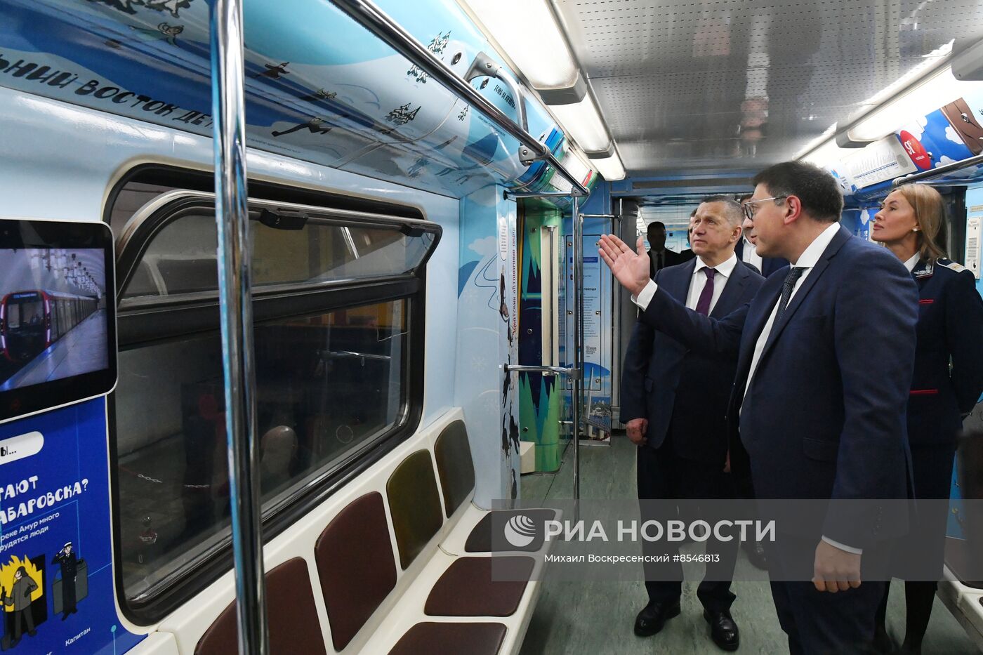 Запуск тематического поезда "Дальневосточный экспресс"