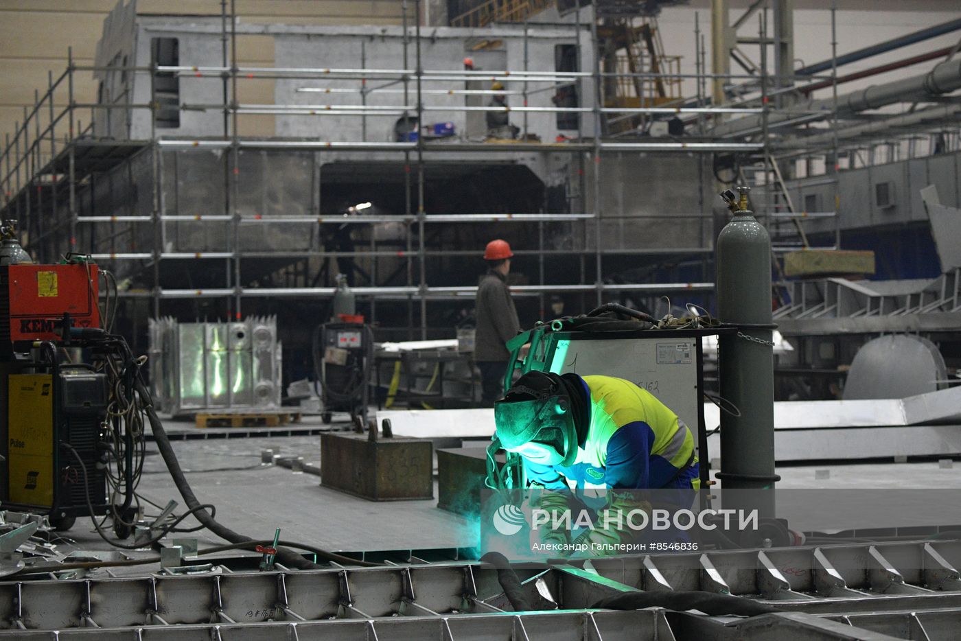 Строительство скоростных катамаранов на Средне-Невском судостроительном заводе