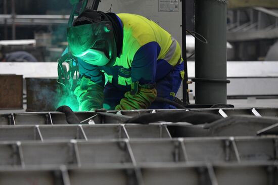 Строительство скоростных катамаранов на Средне-Невском судостроительном заводе