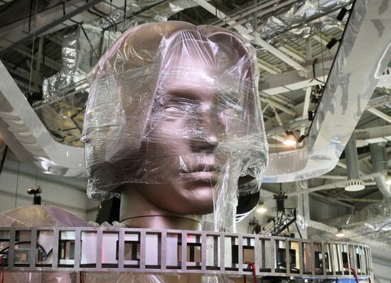 Подготовка к выставке-форуму "Россия" на ВДНХ