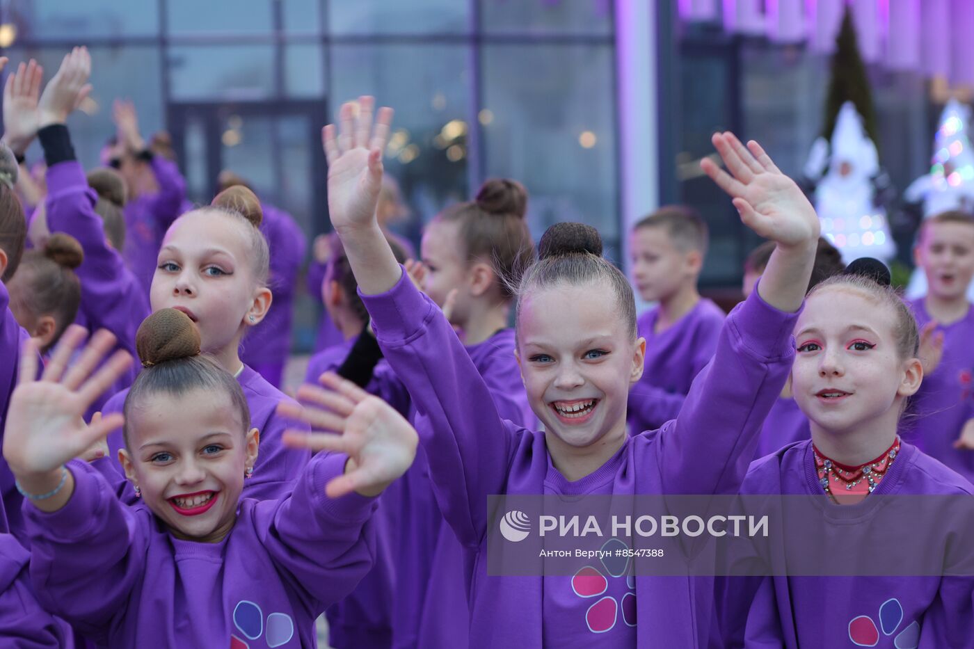 Открытие Центра художественной гимнастики "Сирень" в Белгороде