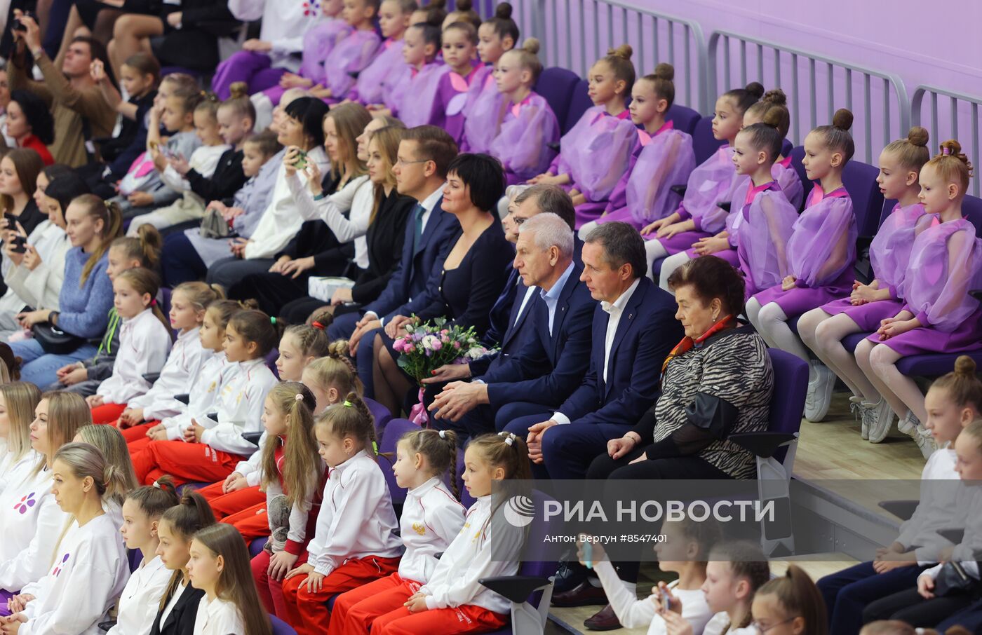 Открытие Центра художественной гимнастики "Сирень" в Белгороде