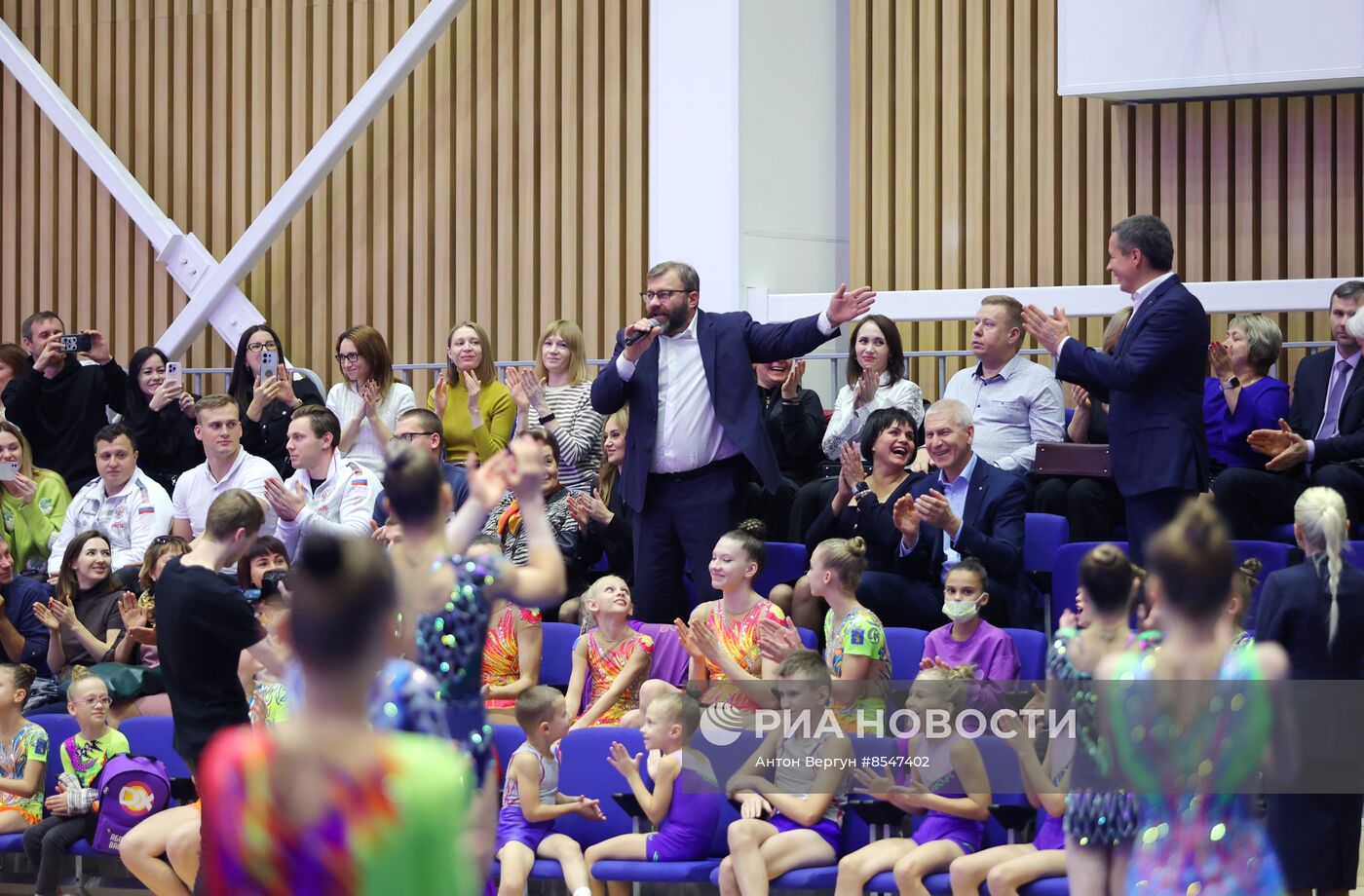 Открытие Центра художественной гимнастики "Сирень" в Белгороде