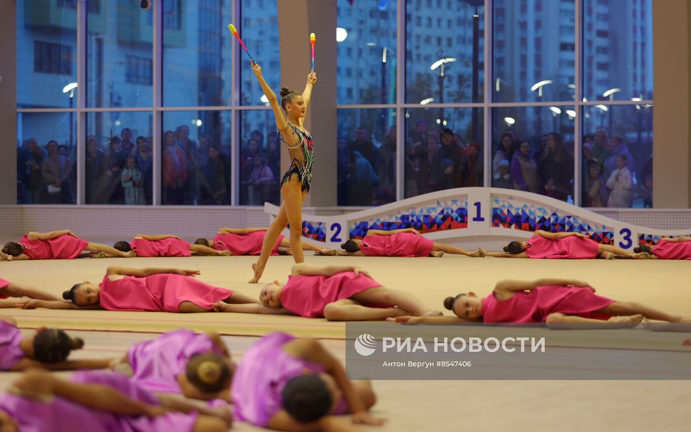 Открытие Центра художественной гимнастики "Сирень" в Белгороде