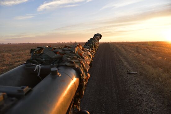 Боевая работа артиллеристов 19 мотострелковой дивизии на Запорожском направлении