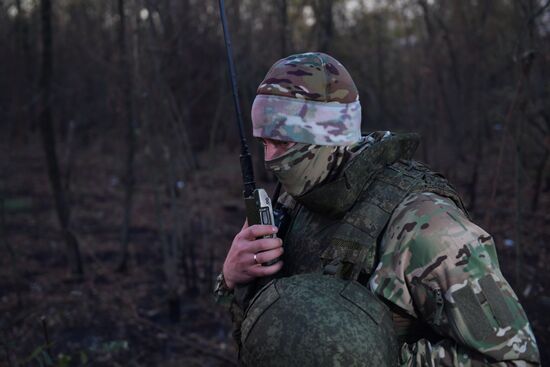 Боевая работа артиллеристов 19 мотострелковой дивизии на Запорожском направлении