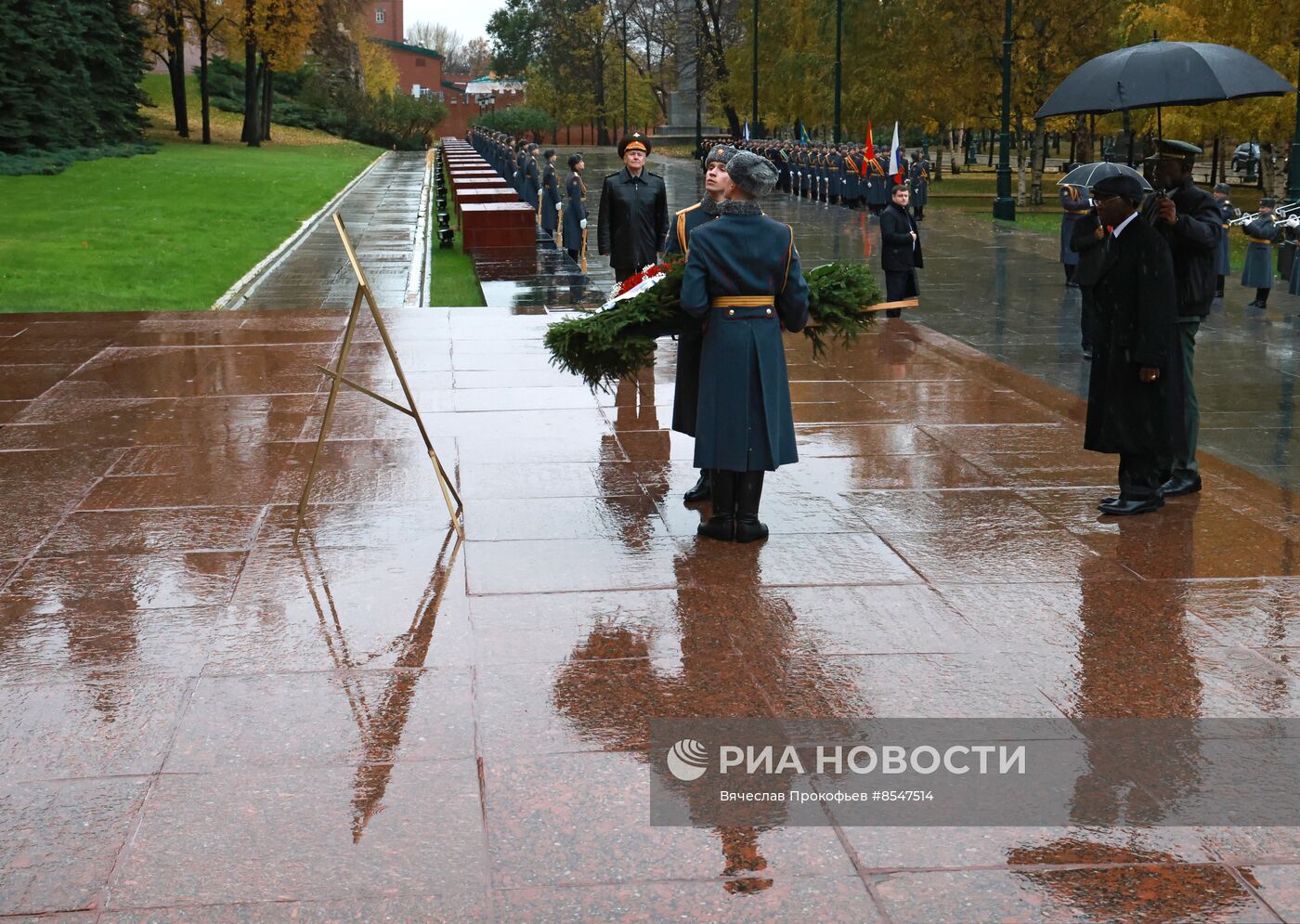 Официальный визит президента Экваториальной Гвинеи Мбасого в Москву 