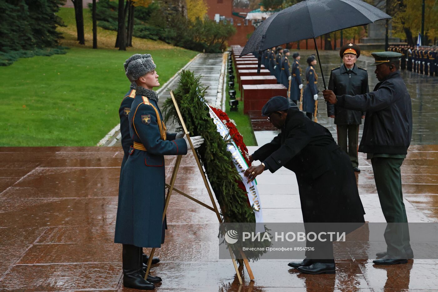 Официальный визит президента Экваториальной Гвинеи Мбасого в Москву 