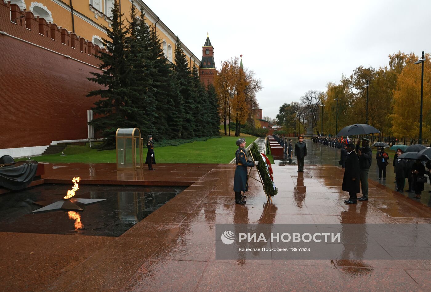 Официальный визит президента Экваториальной Гвинеи Мбасого в Москву 