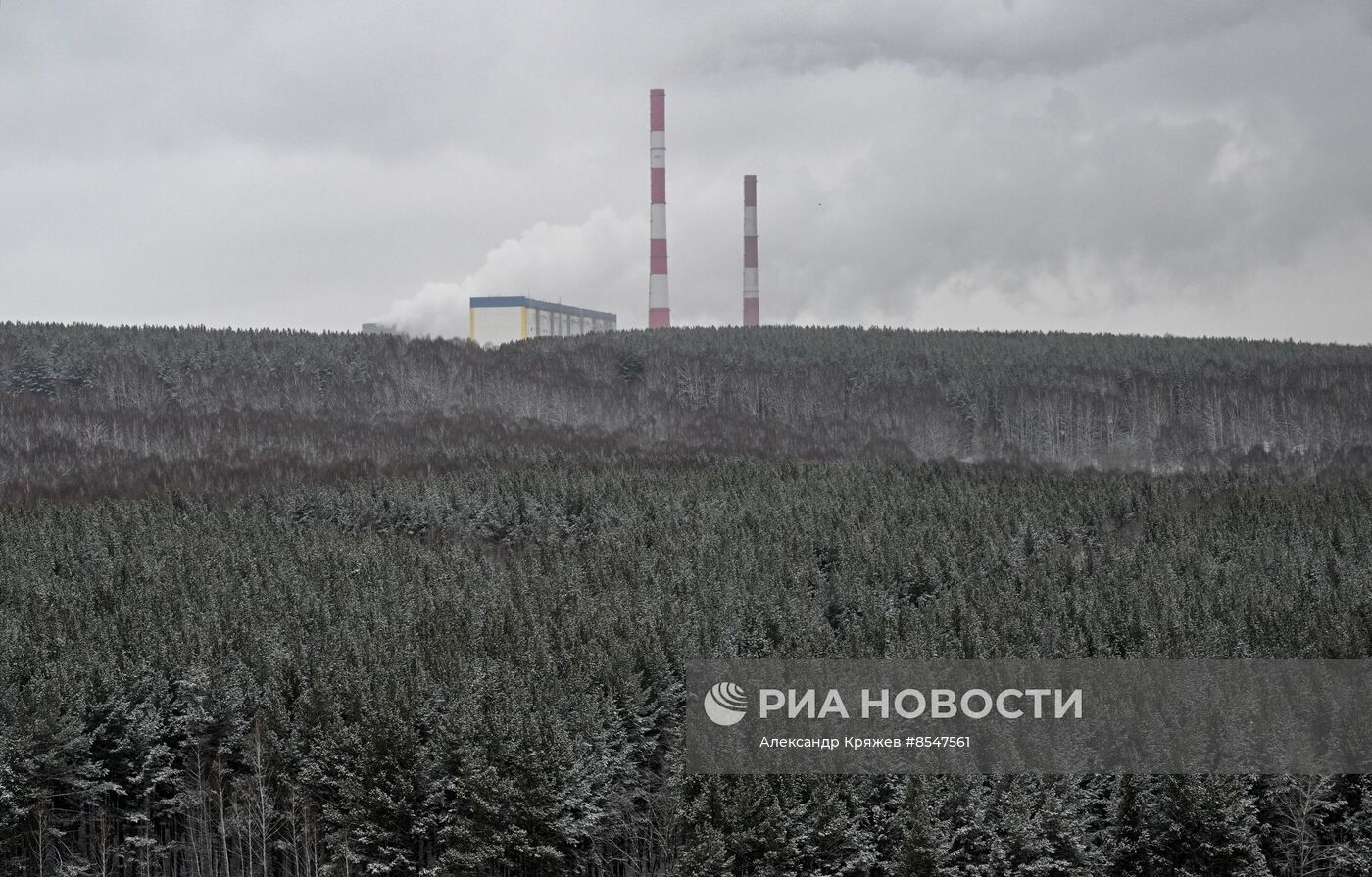 Снег в Новосибирске