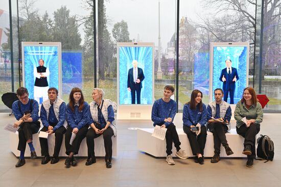 Подготовка к выставке-форуму "Россия" на ВДНХ