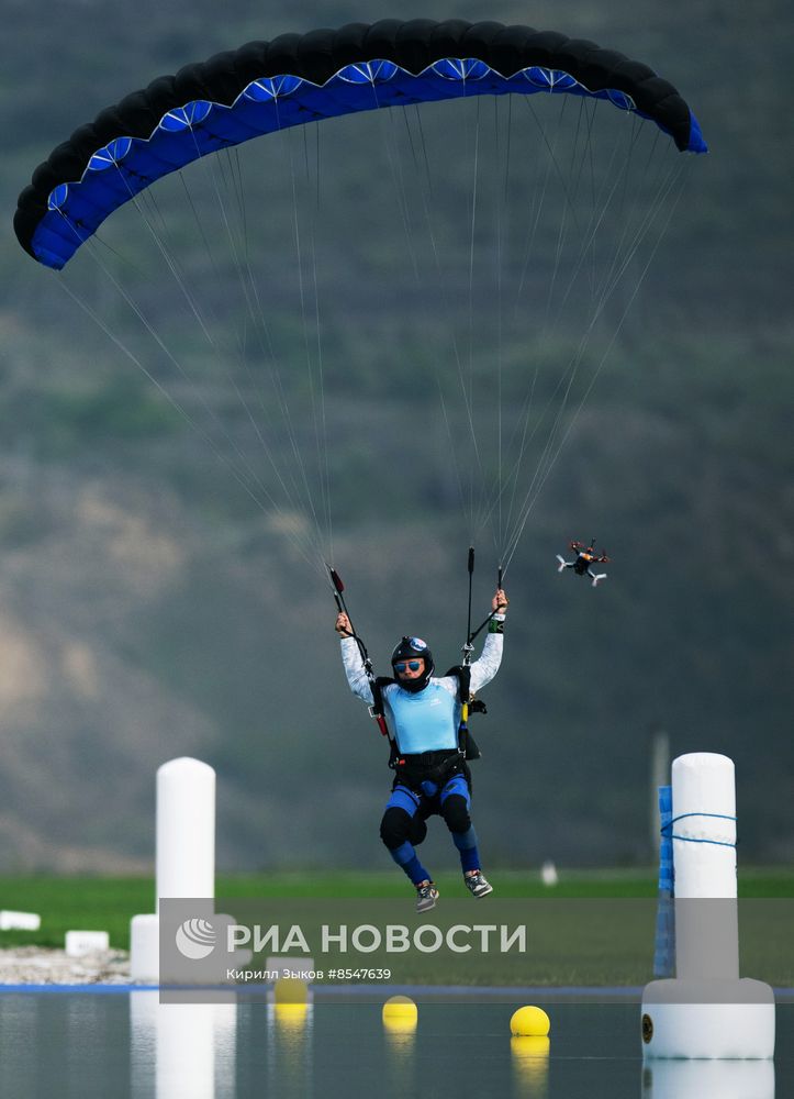 Чемпионат по парашютному спорту в Гудермесе