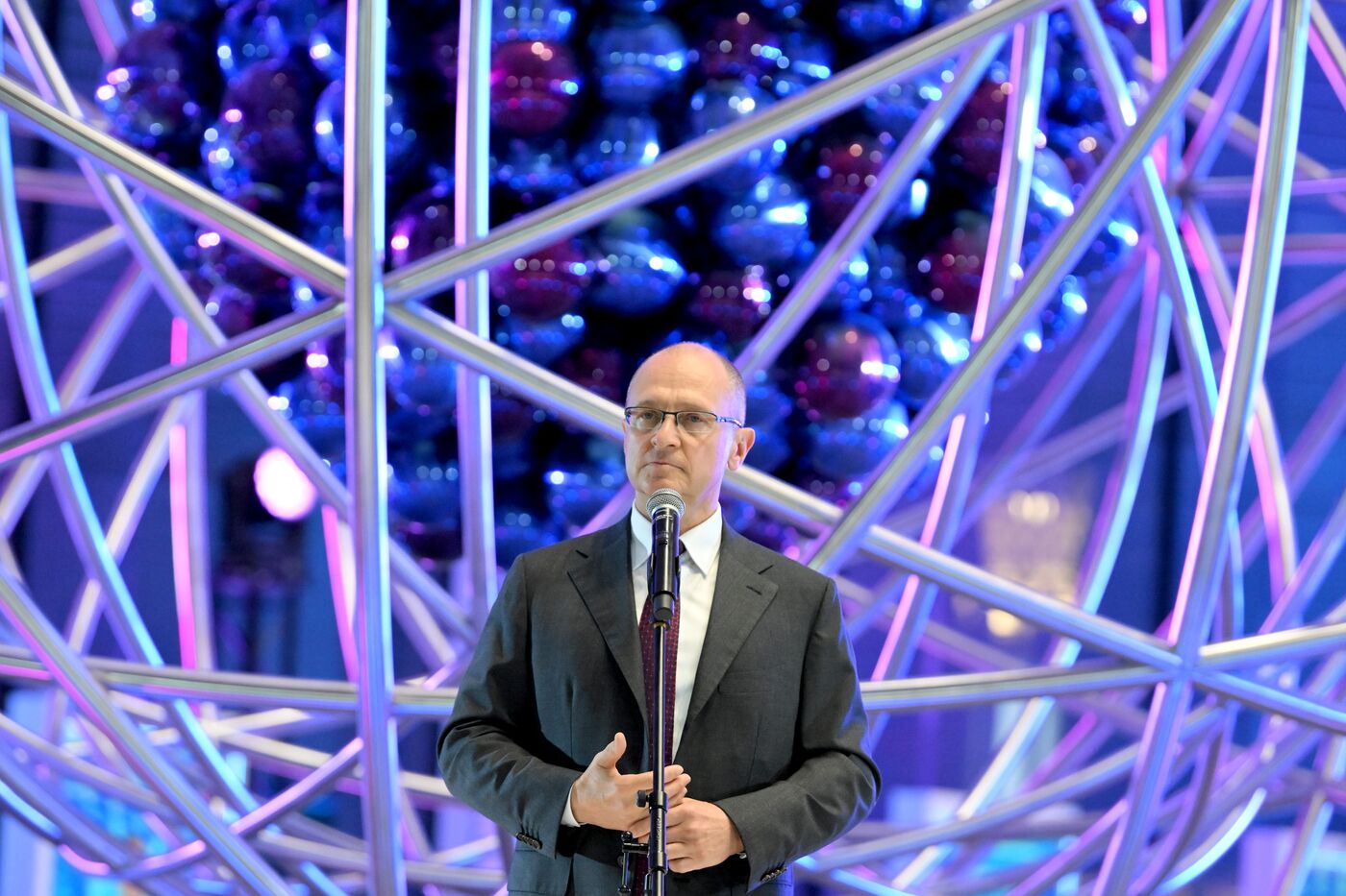 Открытие павильона "Атом" на ВДНХ