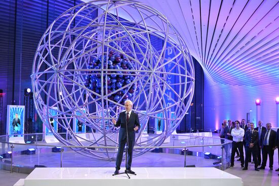 Открытие павильона "Атом" на ВДНХ