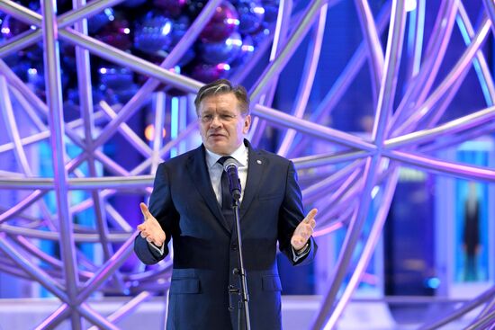 Открытие павильона "Атом" на ВДНХ