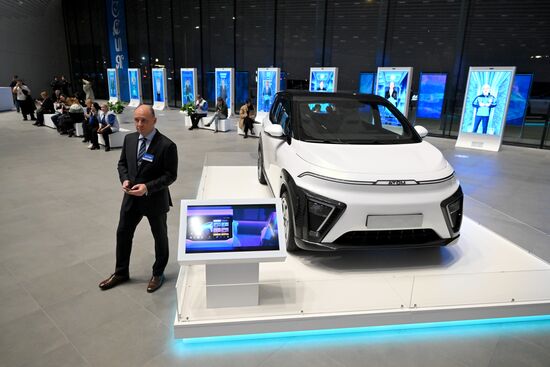 Открытие павильона "Атом" на ВДНХ