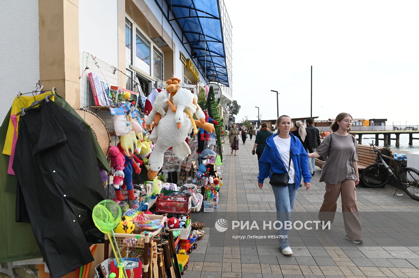 Зимние пляжи открылись в Сочи