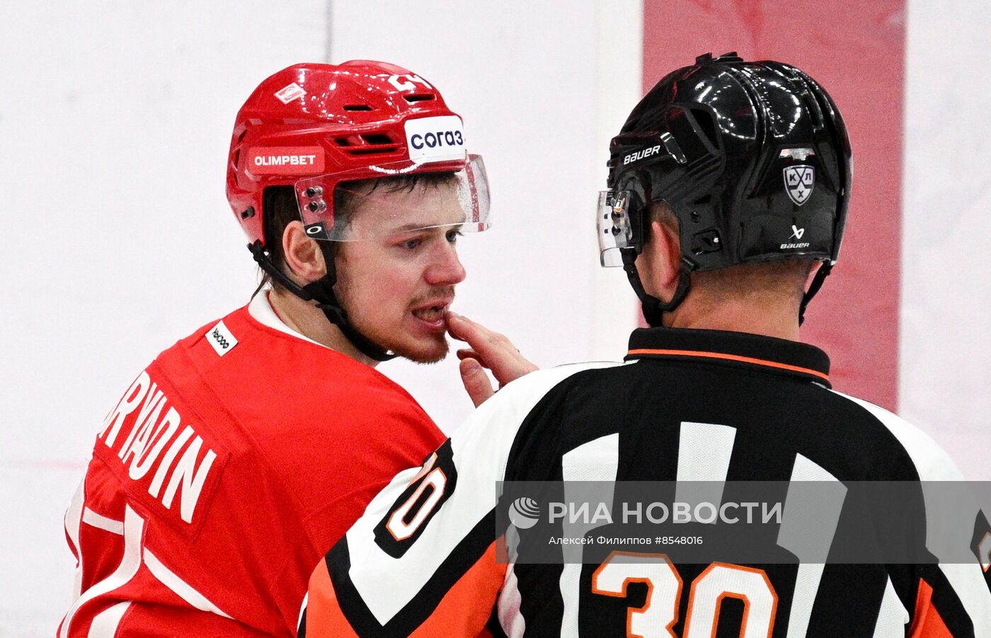 Хоккей. КХЛ. Матч "Спартак" - ЦСКА