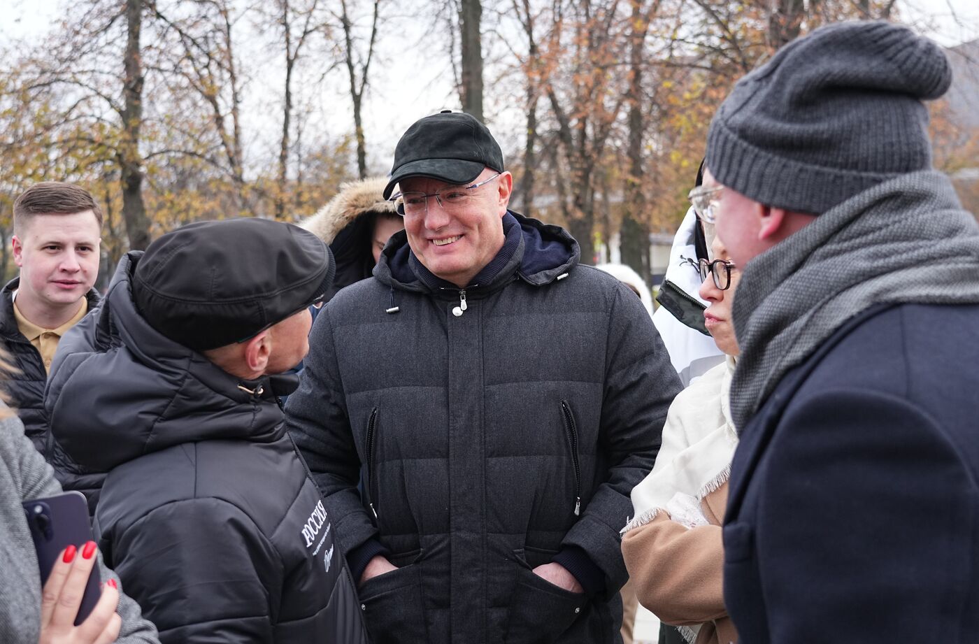 Вице-премьер Д. Чернышенко на открытии выставки "Россия"