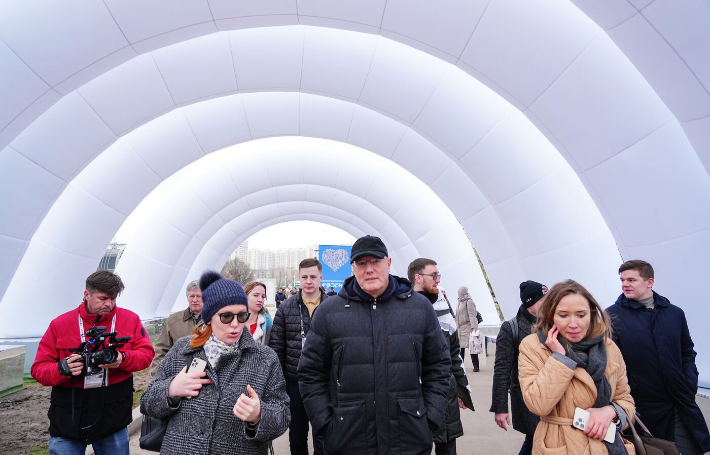 Вице-премьер Д. Чернышенко на открытии выставки "Россия"