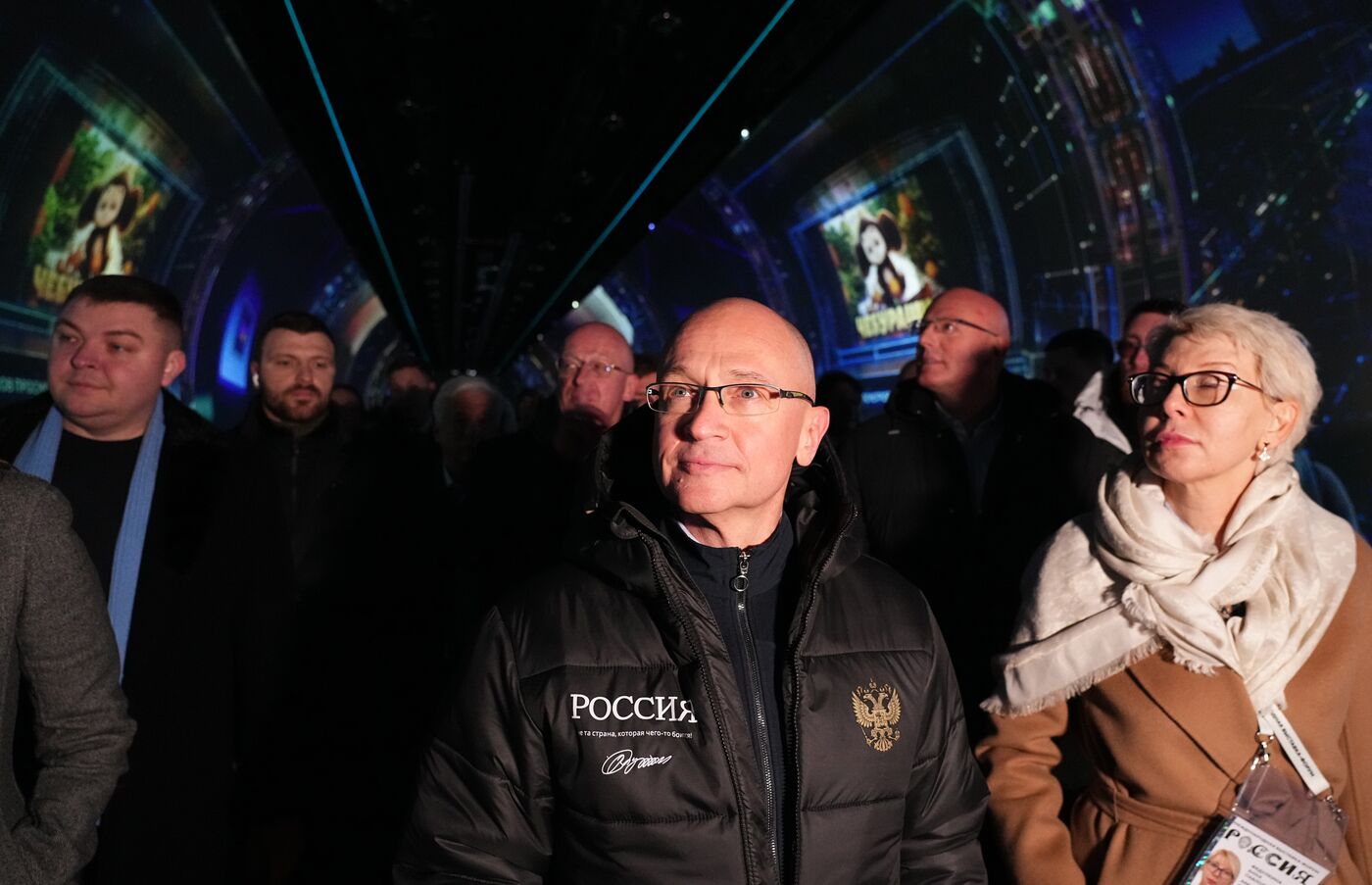 Вице-премьер Д. Чернышенко на открытии выставки "Россия"