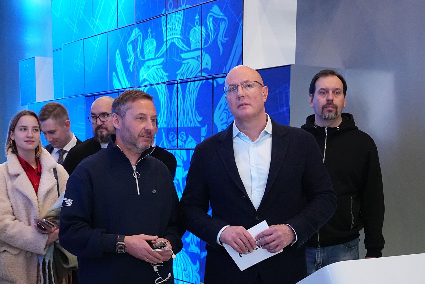 Вице-премьер Д. Чернышенко на открытии выставки "Россия"