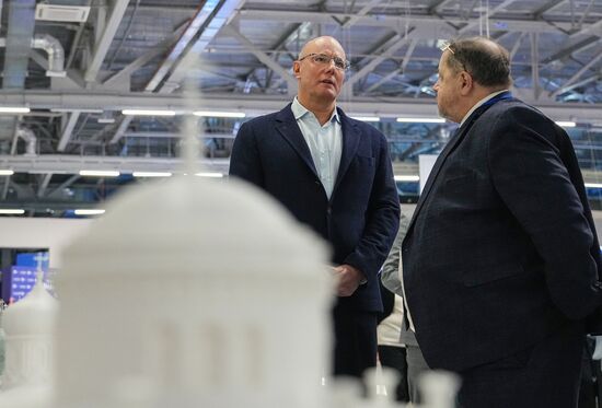 Вице-премьер Д. Чернышенко на открытии выставки "Россия"