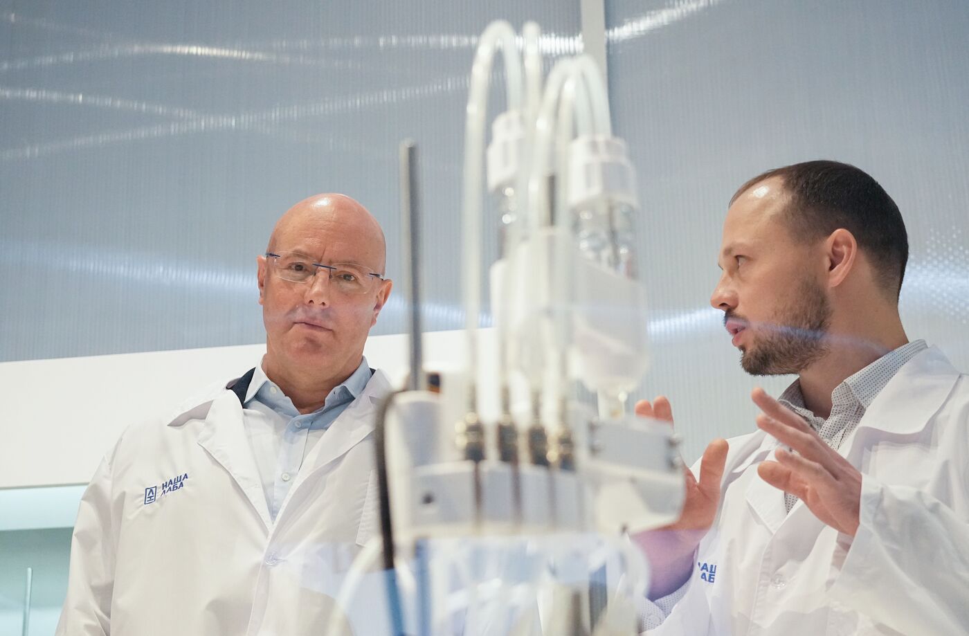 Вице-премьер Д. Чернышенко на открытии выставки "Россия"