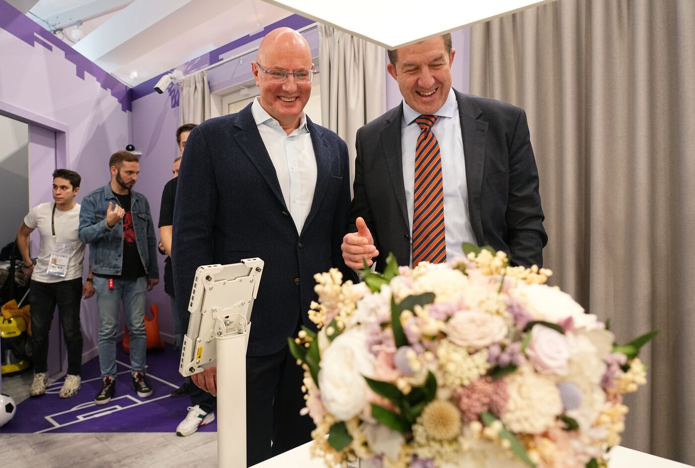 Вице-премьер Д. Чернышенко на открытии выставки "Россия"