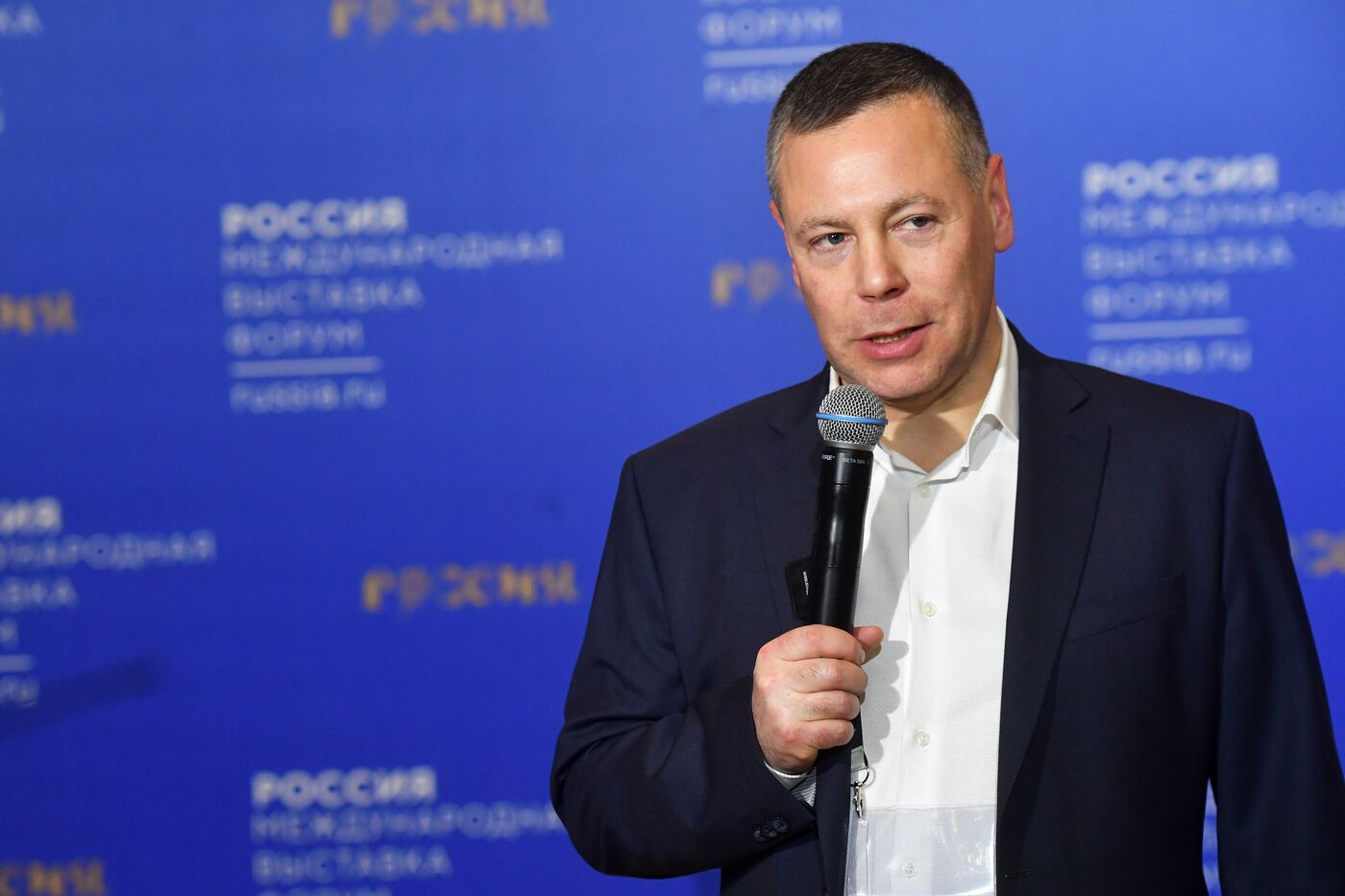 Выставка "Россия". Пресс-подходы