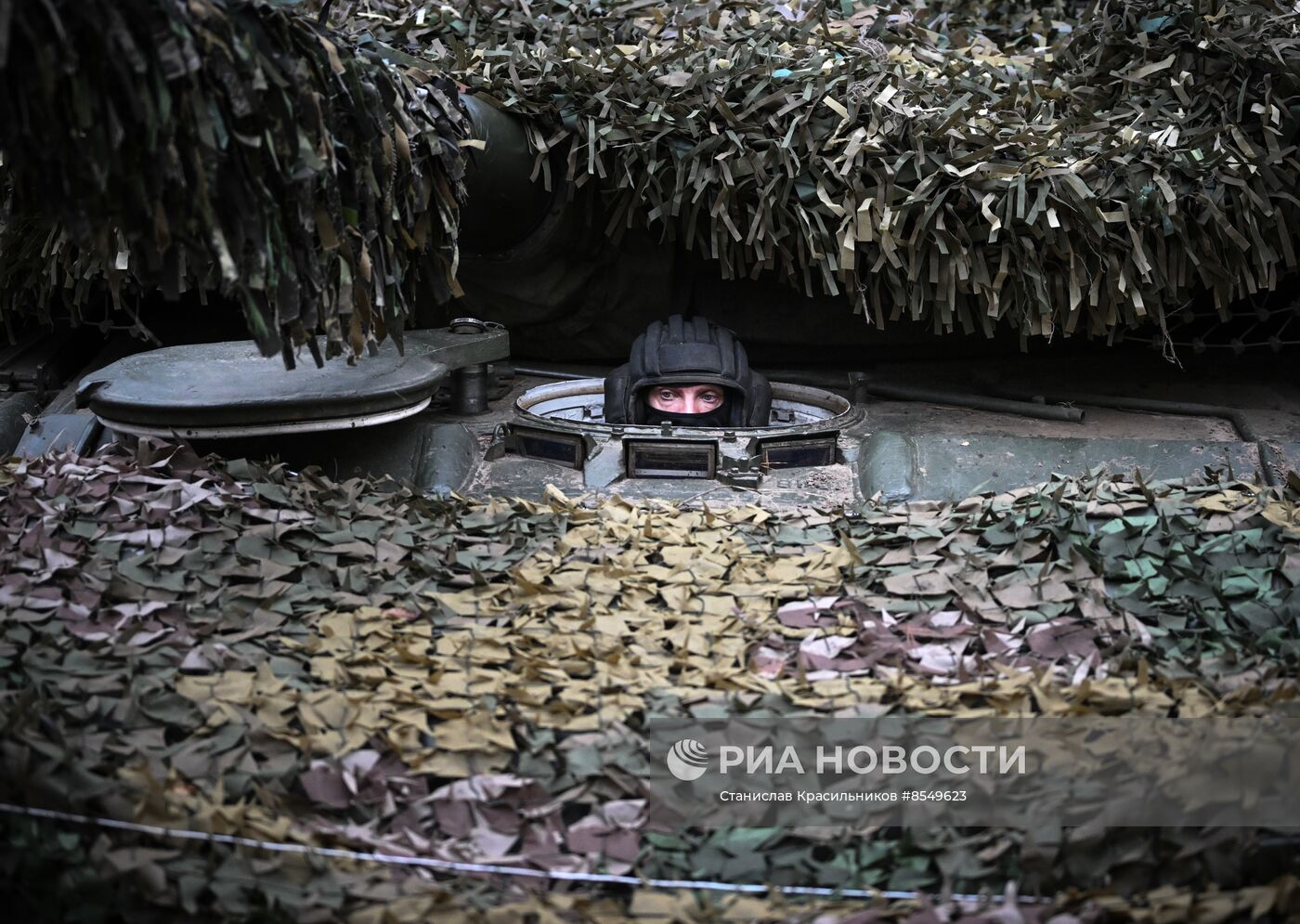 Боевая работа экипажей танков Т-80 на Краснолиманском направлении СВО