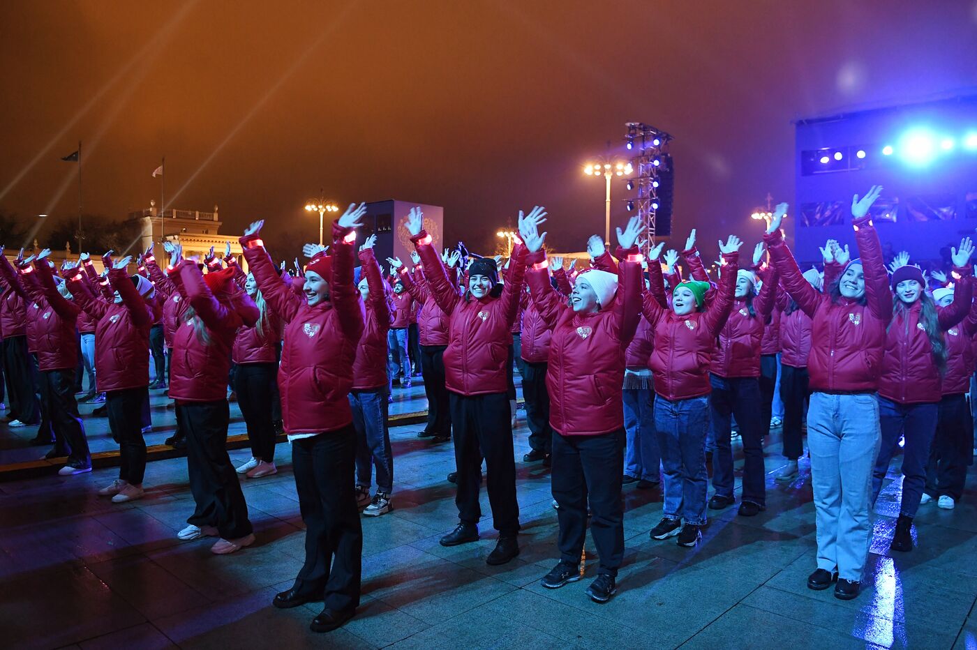 Выставка "Россия". Музыкально-мультимедийное шоу "Портал в будущее"