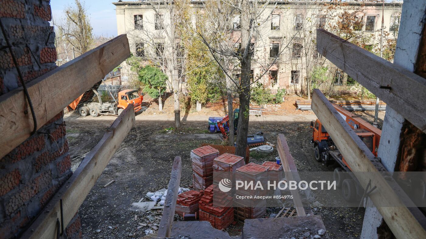 Строительные работы в Мариуполе