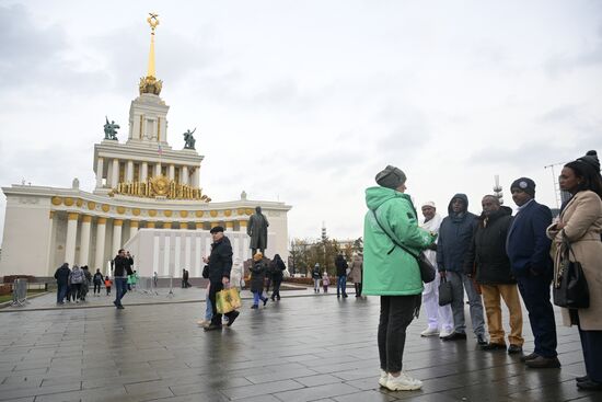 Выставка "Россия". Визит промышленной делегации из Федеративной Демократической Республики Эфиопия