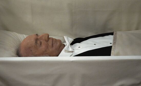 Прощание с Ю. Темиркановым в Санкт-Петербурге