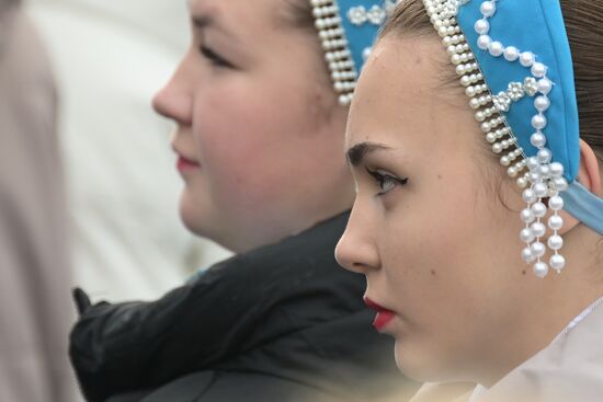 Выставка "Россия". Международный конкурс детского и юношеского творчества "Роза ветров"